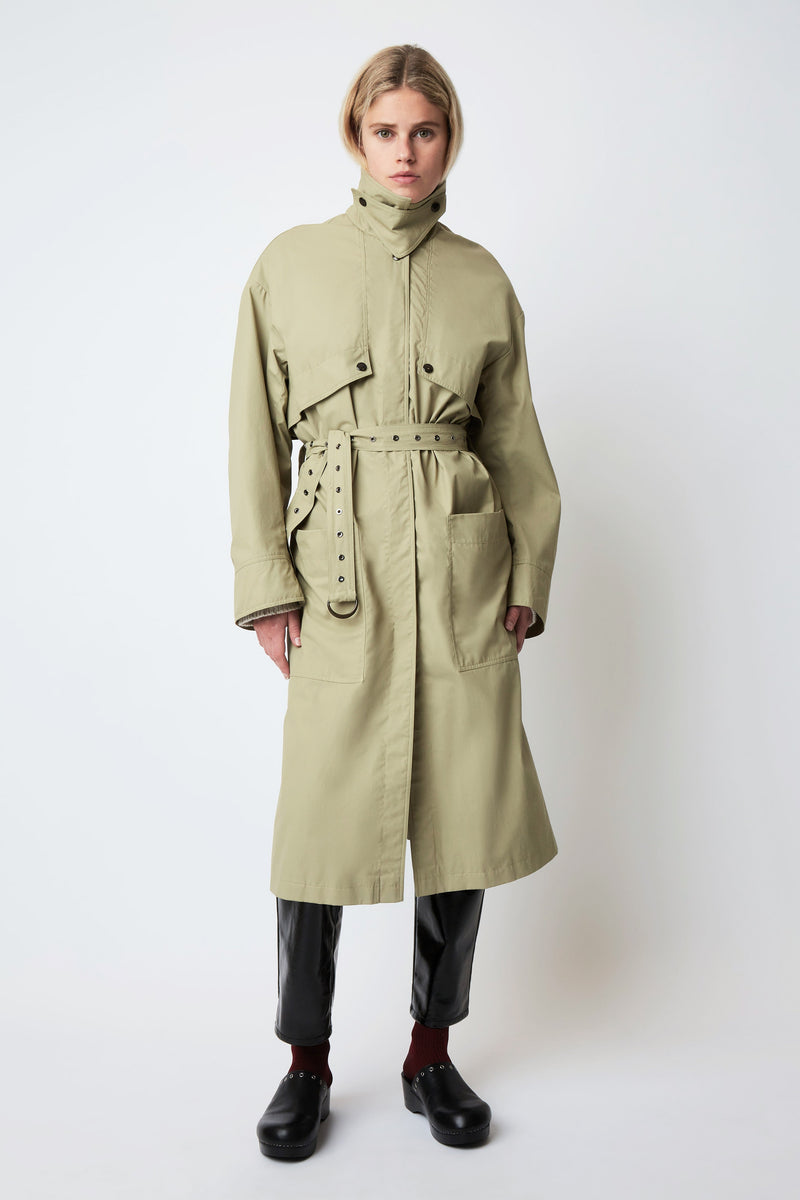 TRENCH JONES PIOGGIA SUAVE CAQUI
