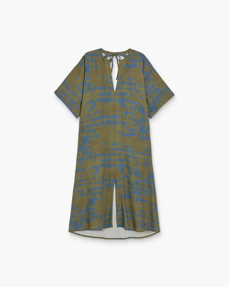 Highland Tangelo Viscose Dress