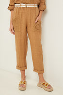 Pantalón - Camel - Mujer