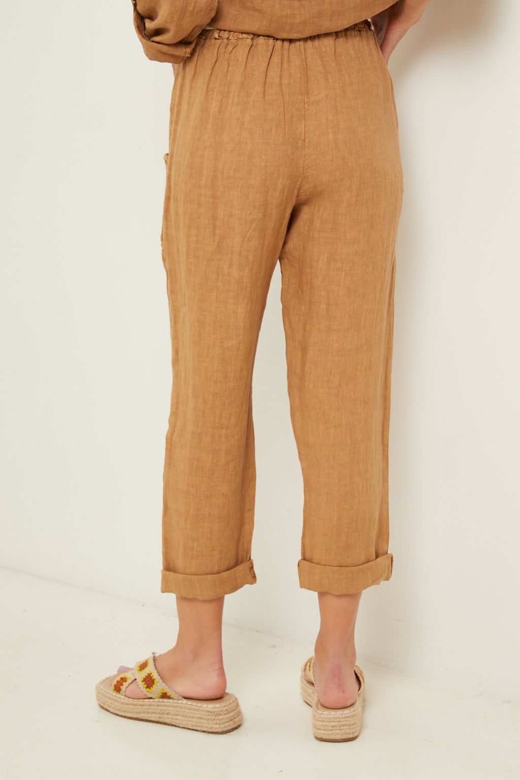 Trousers - Camel - Women