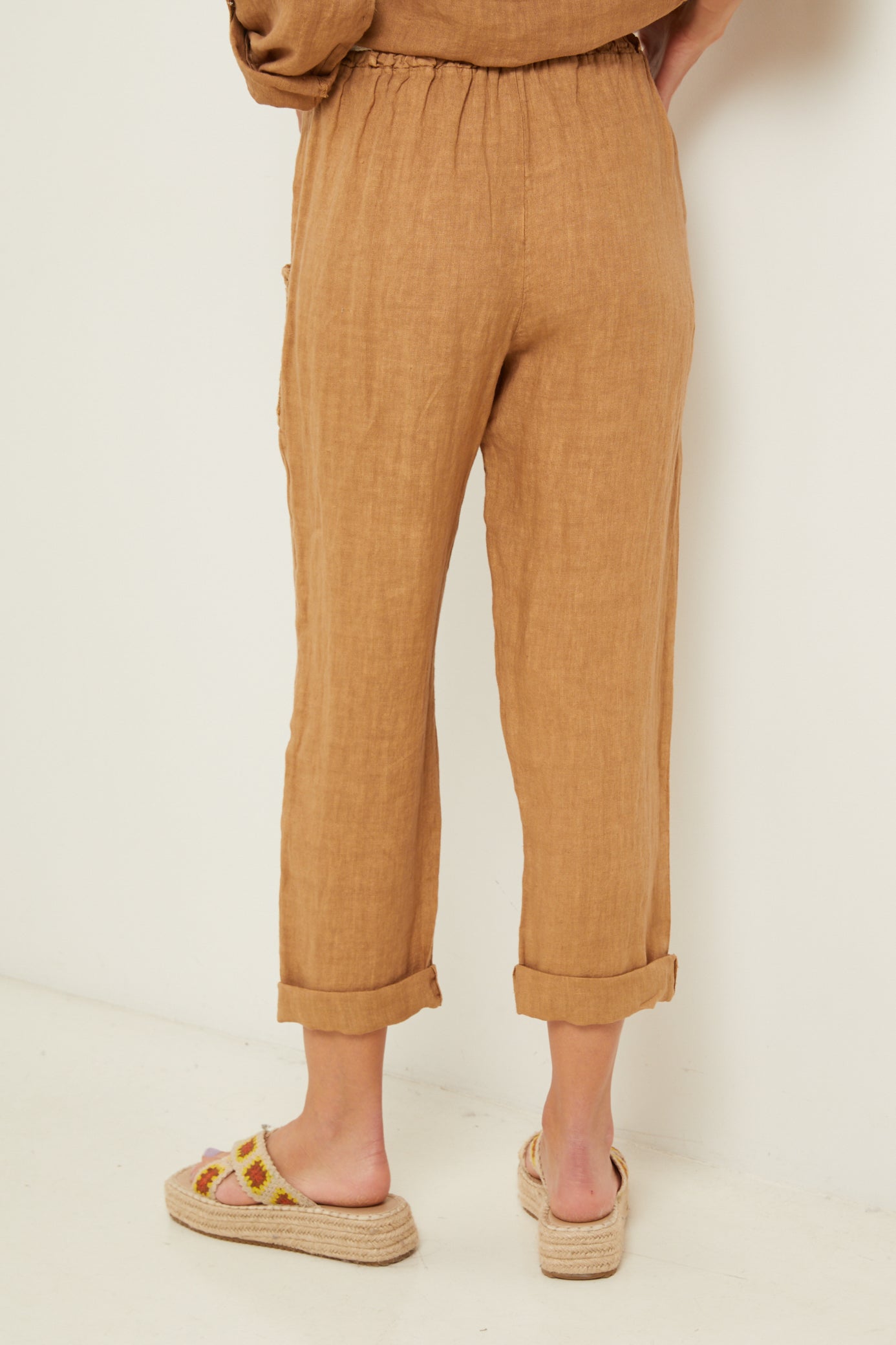Trousers - Camel - Women