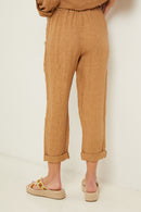 Pantalón - Camel - Mujer