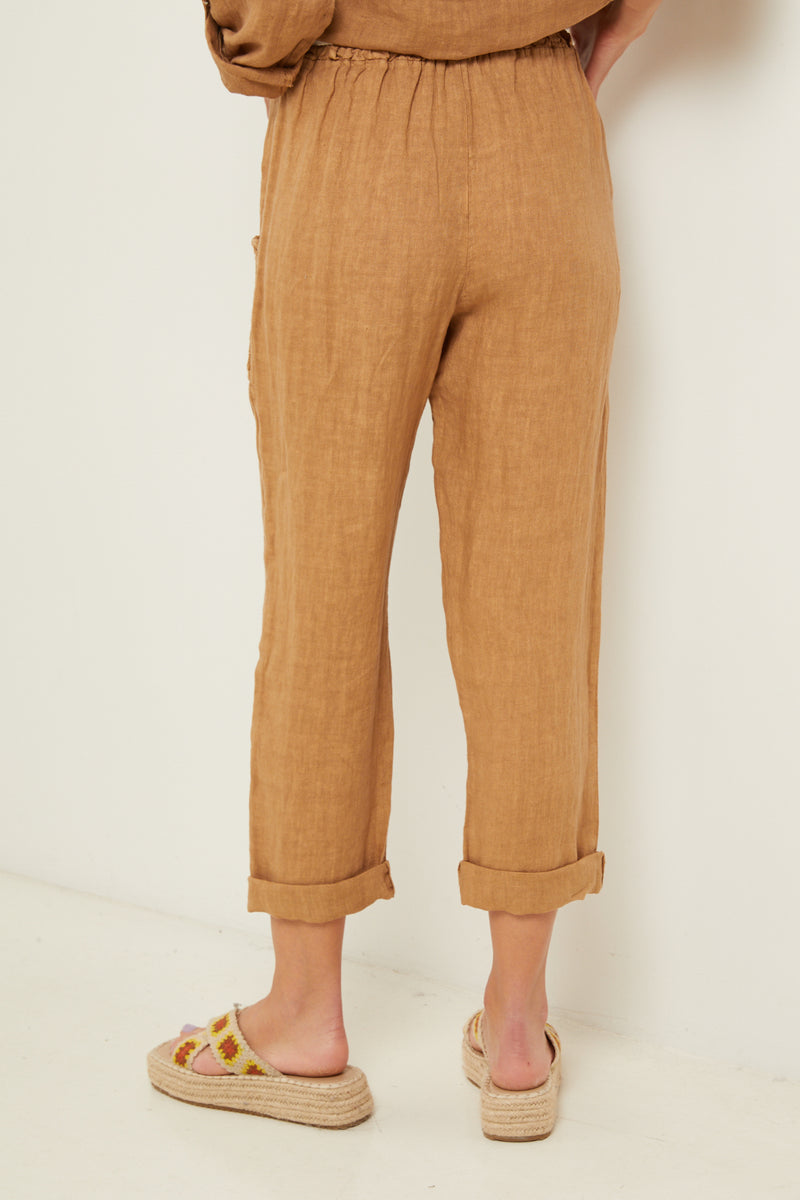 Pantalón - Camel - Mujer