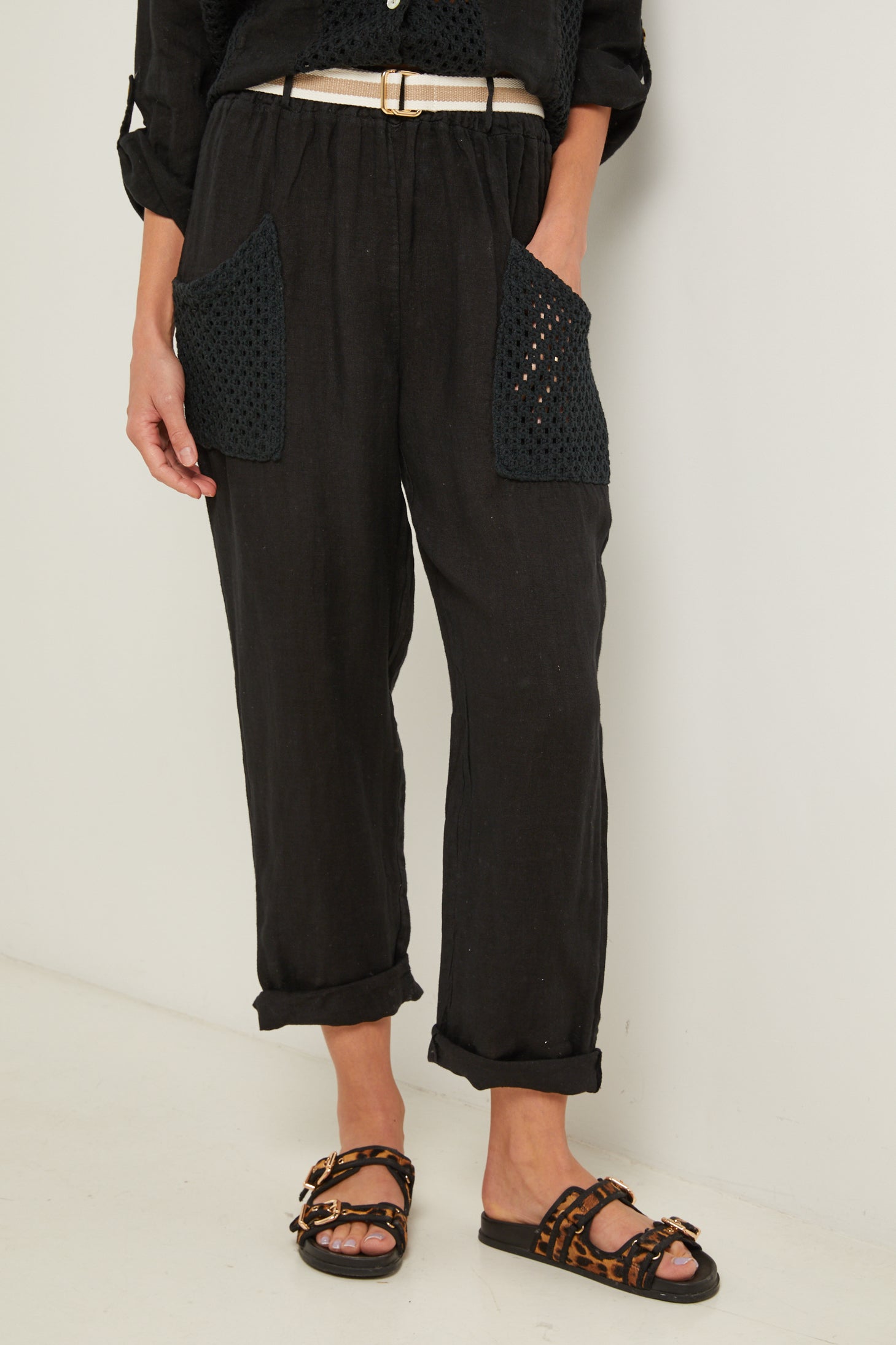 Trousers - Black - Women