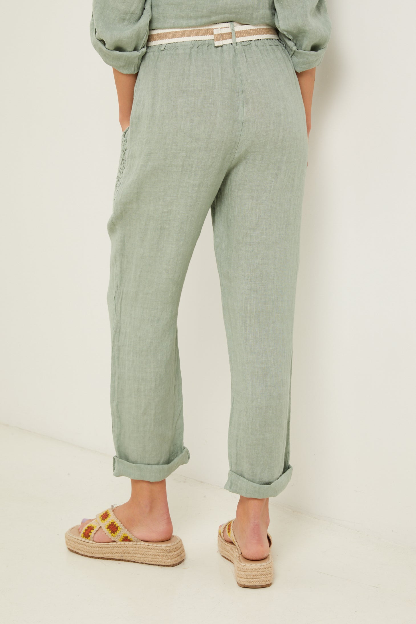 Pantalon - Vert Aqua - Femme