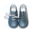 Chaussures Bottillons Souples Azylis Épurés - Cuir Bleu Pétrole - Mixte