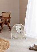 Air Floor Retro - Industrial Floor Fan - 16" - Off-White