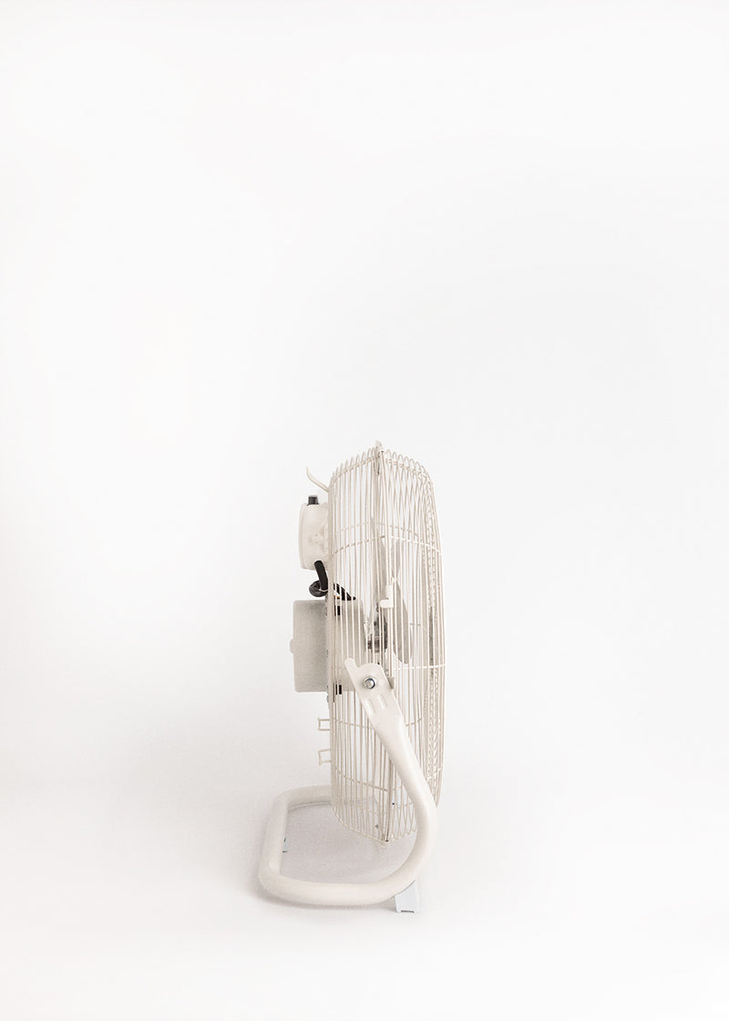 Air Floor Retro - Industrial Floor Fan - 16" - Off-White