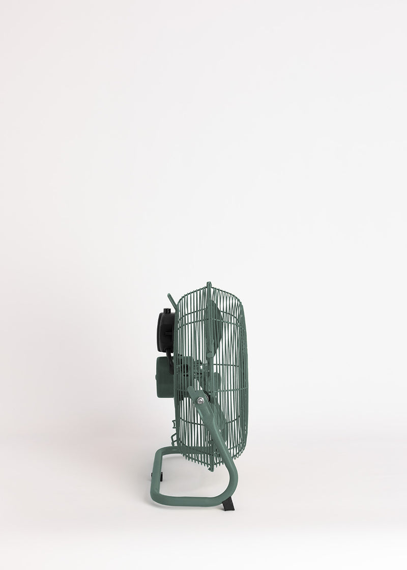 Air Floor Retro - Industrial Fan - 12" - Sage Green