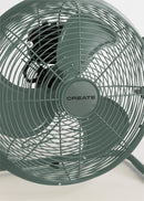 Air Floor Retro - Industrial Fan - 12" - Sage Green