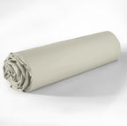 Essentiel - Drap Housse - 100% Coton - Grège