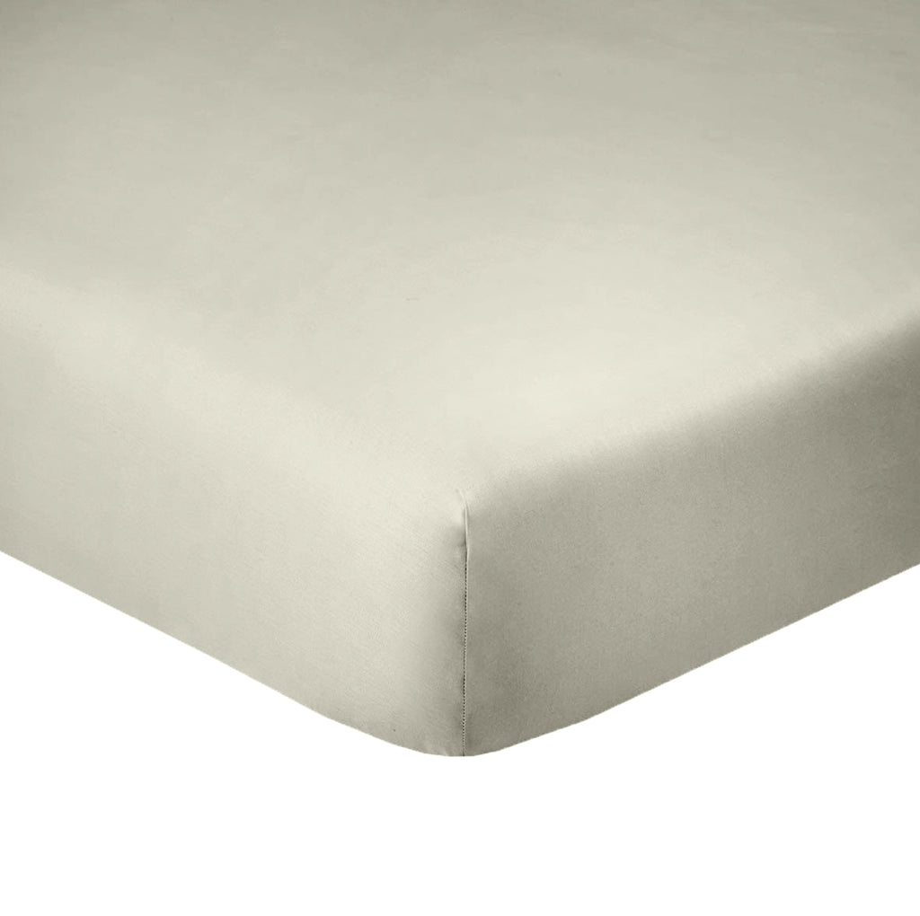 Essentiel - Drap Housse - 100% Coton - Grège