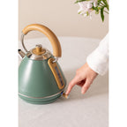 Retro Kettle - Electric Kettle - 1L - Sage Green