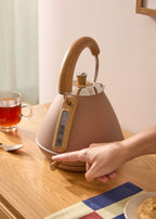 Kettle Retro - Bouilloire Électrique - 1L - Moka