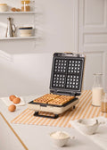 Stone Studio Quadruple - Tostiera, Grill & Piastra Per Waffle - Sabbia