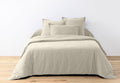 Bedding Set (Duvet Cover + Pillowcases) - 100% Cotton 57 Threads - Ivory