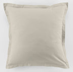 Bedding Set (Duvet Cover + Pillowcases) - 100% Cotton 57 Threads - Ivory