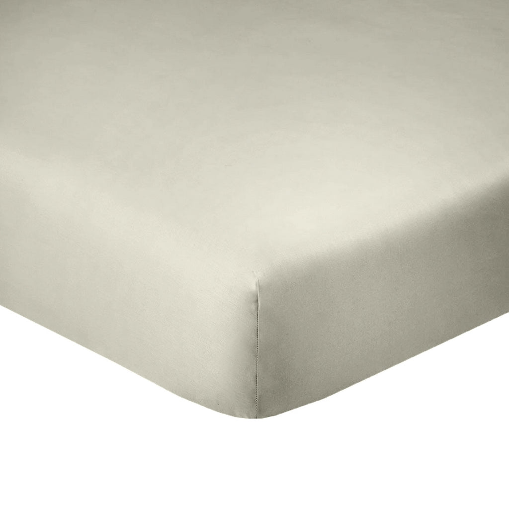 Fitted Sheet - 100% Cotton 57 Threads - Ivory