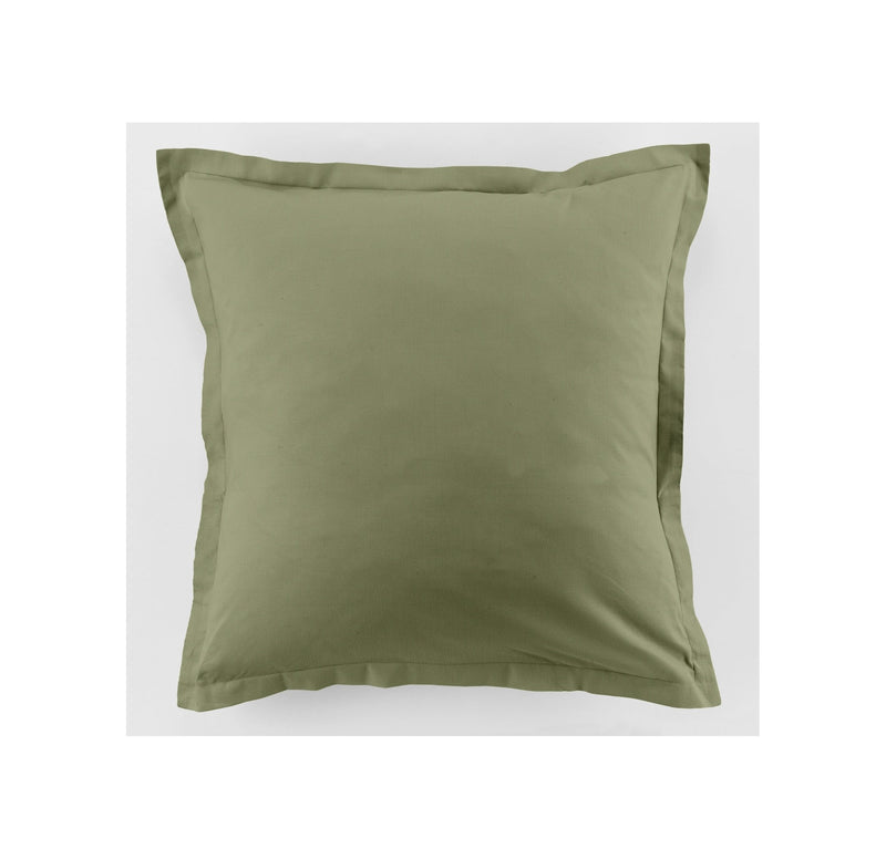 Set of 2 Pillowcases - 100% Cotton 57 Thread Count - Verbena Green