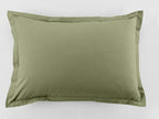 Essentiel - Lot De 2 Taies D'Oreiller - 100% Coton 57 Fils - Vert Verveine