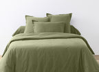 Bedding Set (Duvet Cover + Pillowcases) - 100% Cotton 57 Threads - Verbena