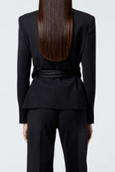 The Kooples - Jacket With Bow Detail - Woman