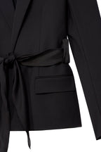 The Kooples - Veste Avec Detail Noeud Ceinture - Femme