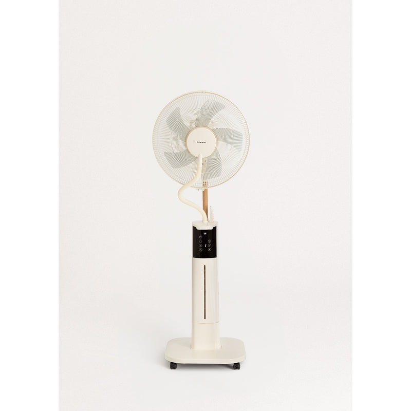 Air Mist Pro - Ventilador de niebla oscilante con control remoto - Blanco roto