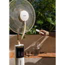 Air Mist Pro - Ventilador de niebla oscilante con control remoto - Blanco roto