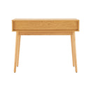 Lounea - Bureau 1 Tiroir 1 Niche Avec Cannage - Naturel