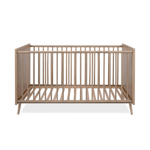 Kessi - Lit Bébé Avec Cannage - Naturel
