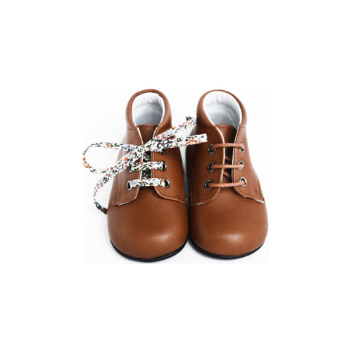 Zapatos Botines Azylis Pure Soft - Piel Camel - Mixto
