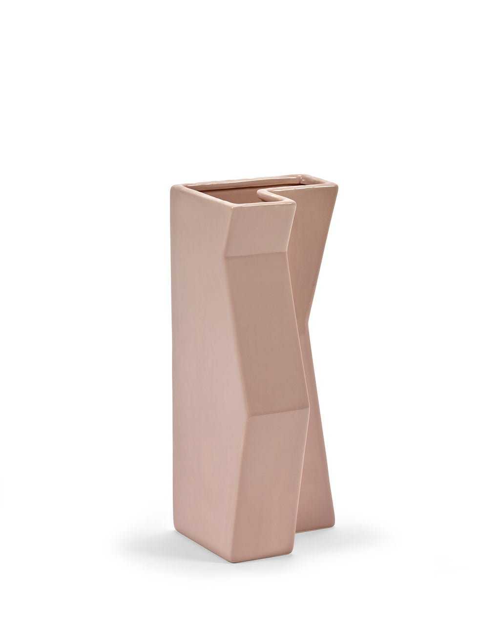 Sculptural Confluence Part 1 Bebop - Vase °4 - Grès - Rose