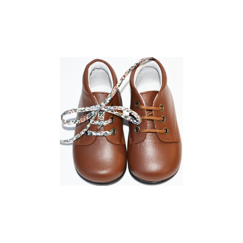 Chaussures Bottillons Souples Azylis Épurés- Cuir Cognac - Mixte