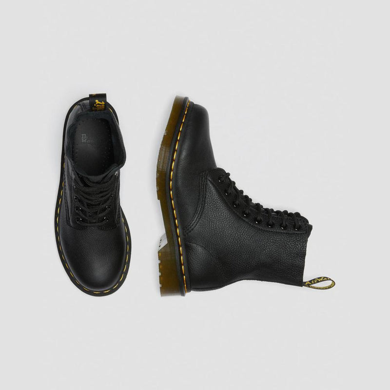 Dr Martens - Botas Virginia 1460 Pascal - Negro