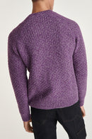 The Kooples - Jersey de lana Violeta Hombre
