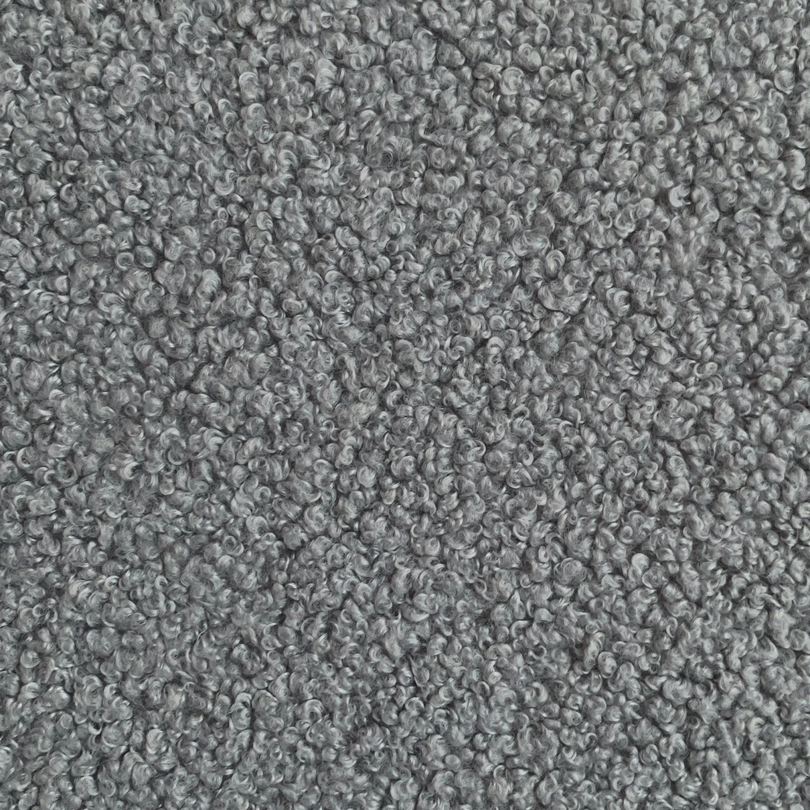 Siveco - Convertible Left Corner Sofa in Blouclette Fabric - Gray