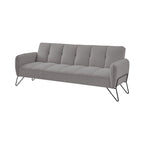 Vintex - Banquette 3 Places Clic-Clac - Microfibre - Gris