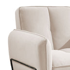 Vintex - Fauteuil - Microfibre - Beige