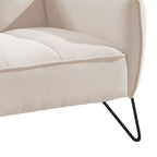 Vintex - Fauteuil - Microfibre - Beige