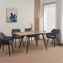 Scandi - Table De Repas Extensible Style Scandinave - Naturel
