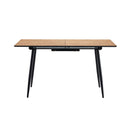 Scandi - Table De Repas Extensible Style Scandinave - Naturel