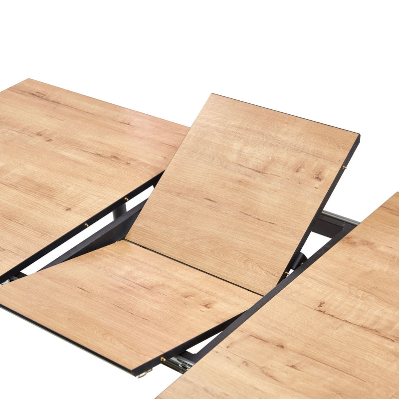 Scandi - Table De Repas Extensible Style Scandinave - Naturel