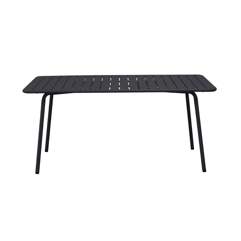 Baca - Table De Jardin En Métal - Gris