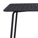 Baca - Table De Jardin En Métal - Gris