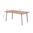 Baca - Table De Jardin En Métal - Terracotta