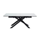 Inski - Table À Manger Extensible - Blanc