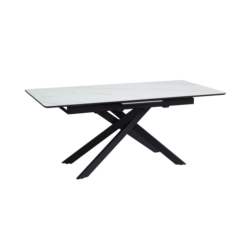 Inski - Table À Manger Extensible - Blanc