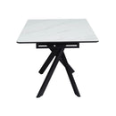Inski - Table À Manger Extensible - Blanc