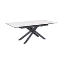 Inski - Table À Manger Extensible - Blanc